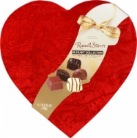 Russell Stover Elegant Collection Assorted Chocolates in Velvet Heart Box Perspective: Main