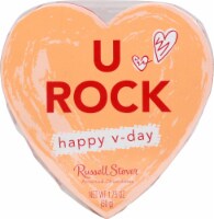 Russell Stover Assorted Chocolates in Heart Shaped Valentine Chat Box Perspective: Main