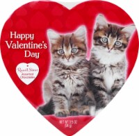 Russell Stover Assorted Chocolates in Pets Themed Heart Shaped Box Perspective: Main
