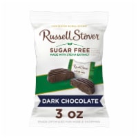 RUSSELL STOVER Sugar Free Dark Chocolate Candy Bag Perspective: Main