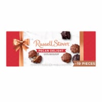 RUSSELL STOVER Pecan Delights Milk & Dark Chocolate WOW Gift Box Perspective: Main