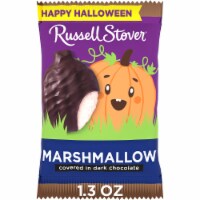 RUSSELL STOVER Halloween Dark Chocolate Marshmallow Candy Pumpkin Perspective: Main