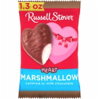 RUSSELL STOVER Valentine's Day Milk Chocolate Marshmallow Heart Perspective: Main