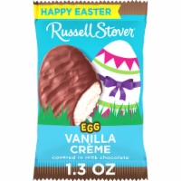 RUSSELL STOVER Vanilla Crème Milk Chocolate Candy Easter Egg Perspective: Main
