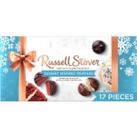 RUSSELL STOVER Christmas Assorted Milk & Dark Chocolate Dessert Truffles Gift Box Perspective: Main