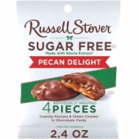 RUSSELL STOVER Sugar Free Pecan Delight Chocolate Candy, 2.4 oz bag Perspective: Main