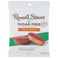 Russell Stover® Sugar Free Peanut Butter Cups Candy Bag Perspective: Main