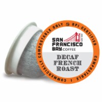 San Francisco Bay Decaf French Roast K-cup Compatible Compostable Coffee Pods Perspective: Main
