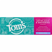 Tom's of Maine Antiplaque & Whitening Peppermint Toothpaste Perspective: Main
