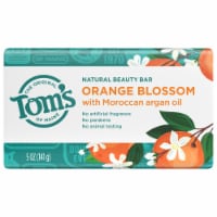 Tom's of Maine Orange Blossom with Moroccan Argon Oil Natural Beauty Bar