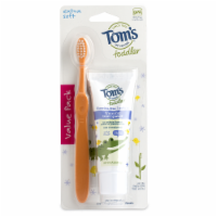 Tom's of Maine Natural Toddler Training Toothpaste + Soft Toothbrush Mild Fruit