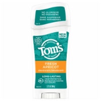 Tom's of Maine Long-Lasting Aluminum-Free Natural Deodorant for Women Fresh Apricot