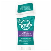 Tom's of Maine Long-Lasting Aluminum-Free Natural Deodorant for Women Wild Lavender