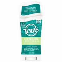 Tom's of Maine Long-Lasting Aluminum-Free Natural Deodorant for Women Refreshing Lemongrass
