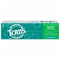 Tom's of Maine Wicked Fresh! Natural Toothpaste With Fluoride Cool Peppermint