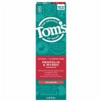Tom's of Maine Fluoride-Free Propolis & Myrrh Natural Toothpaste Cinnamint