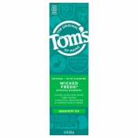 Tom's of Maine Wicked Fresh! Natural Toothpaste With Fluoride Spearmint Ice