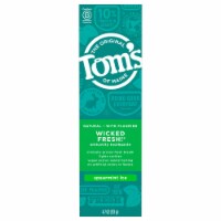 Tom's of Maine Wicked Fresh! Natural Toothpaste With Fluoride Spearmint Ice