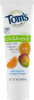 Toms Outrageous Orange-mango Anticavity Toothpaste Perspective: Main