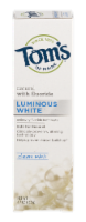 Tom's Clean Mint Luminous White Toothpaste Perspective: Main