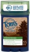 Tom's of Maine Men's North Woods Antiperspirant Deodorant Stick Perspective: Main