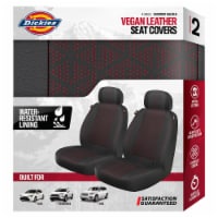 Dickies® Seat Covers - Rockport Black Red Perspective: Main
