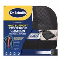 Dr. Scholl's® Max Support Charcoal-Infused Posterior Cushion - Black Perspective: Main