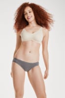 Hanes Ultimate Ultra Light Comfort V-Neck Wire-Free Bra Perspective: Main