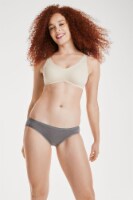 Hanes Ultimate® Ultra Light Comfort V-Neck Wirefree Bra Perspective: Main