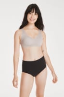 Hanes Ultimate® Ultra Light Comfort V-Neck Wirefree Bra Perspective: Main