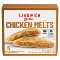 Sandwich Bros. Chicken Melts Flatbread Pocket Sandwiches