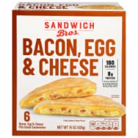 Sandwich Bros. Bacon Egg & Cheese Frozen Breakfast Sandwich Perspective: Main