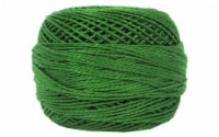 DMC Pearl Cotton Ball Size 8 87yd-Very Dark Parrot Green