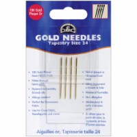 DMC Gold Tapestry Hand Needles-Size 24 4/Pkg
