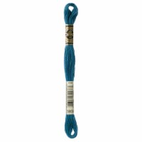 DMC 6-Strand Embroidery Cotton 8.7yd-Very Dark Turquoise