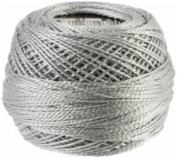 DMC Pearl Cotton Ball Size 8 87yd-White Tin