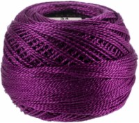 DMC Pearl Cotton Ball Size 8 87yd-Dark Fuchsia