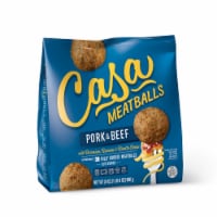 Casa Frozen Meatballs Pork & Beef Frozen Meatballs With Parmasan, Romano, & Ricotta Cheese