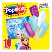 Popsicle Disney Frozen Berry Cherry and Raspberry Variety Minis Ice Pops Perspective: Main