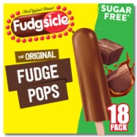 Popsicle Fudgsicle No Sugar Added Original Fudge Frozen Dairy Dessert Pops