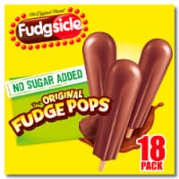 Popsicle Fudgsicle No Sugar Added Original Fudge Pops