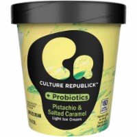 Culture Republick Pistachio & Salted Caramel Light Probiotic Ice Cream Perspective: Main