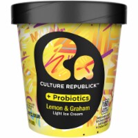 Culture Republick Lemon & Graham Light Probiotic Ice Cream Perspective: Main