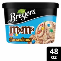 Breyers M&M'S Caramel Fudge Light Ice Cream