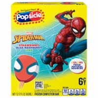Popsicle Marvel Spiderman Frozen Confection Bar Perspective: Main