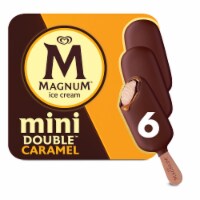 Magnum Mini Double Caramel Ice Cream Bars, 6 ct Perspective: Main
