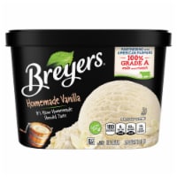 Breyers 100% Grade A Milk Homemade Vanilla Ice Cream