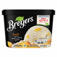 Breyers® Peach Ice Cream Perspective: Main