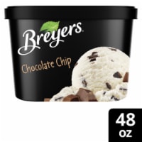 Breyers Chocolate Chip Frozen Dairy Dessert Tub Perspective: Main