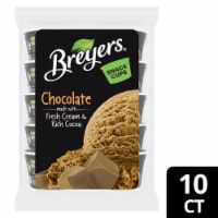 Breyers Cream Chocolate Snack Cups Ice Cream